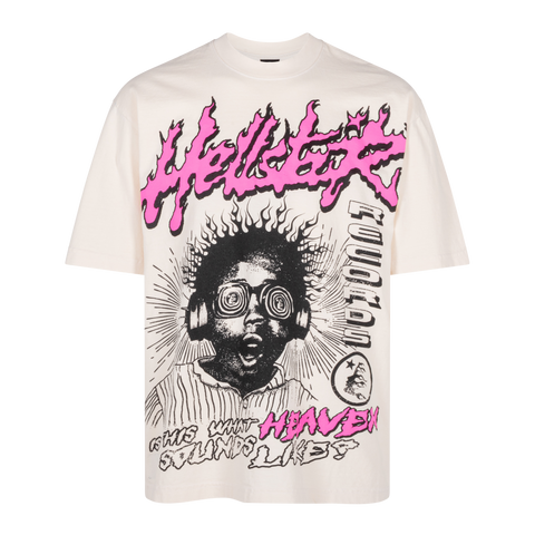 Stadium GoodsMensApparelHellstarSounds Like Heaven T-Shirt "Cream" HSR020