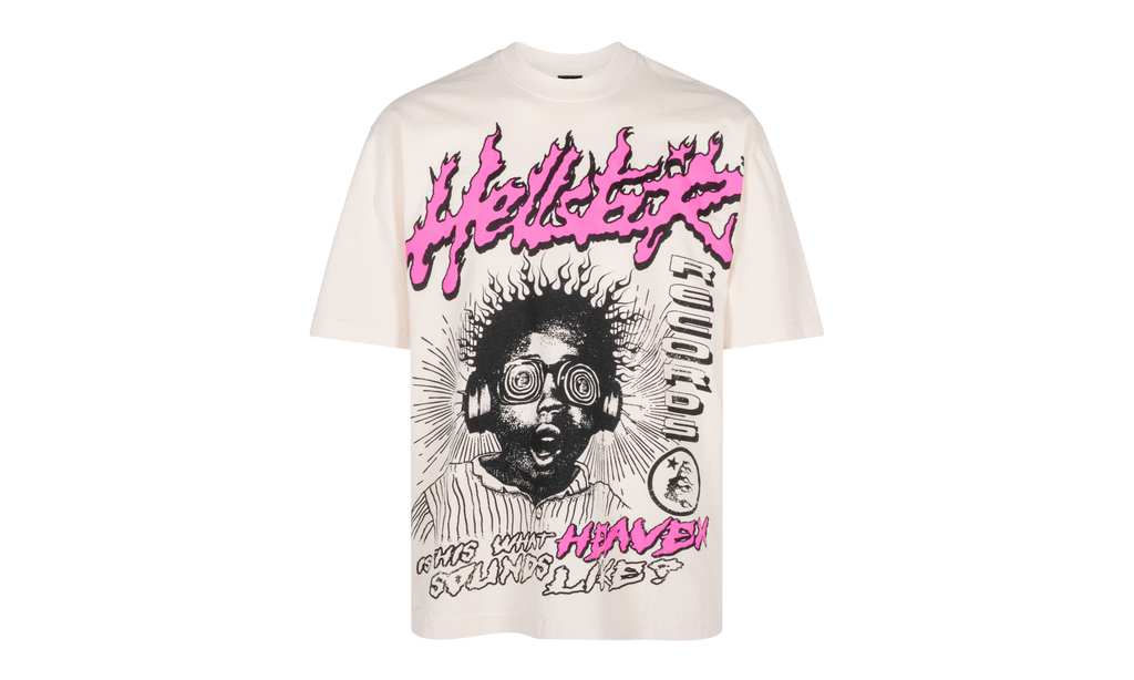 Stadium GoodsMensApparelHellstarSounds Like Heaven T-Shirt "Cream" HSR020