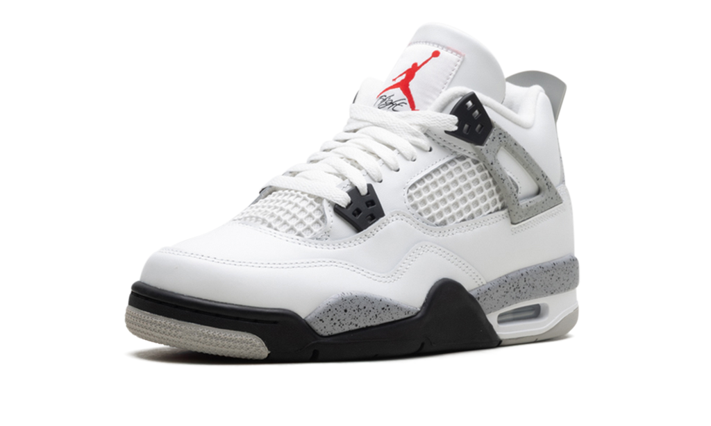 Stadium GoodsGrade SchoolShoesJordanAir Jordan 4 Retro GS "White Cement" IB4171 100