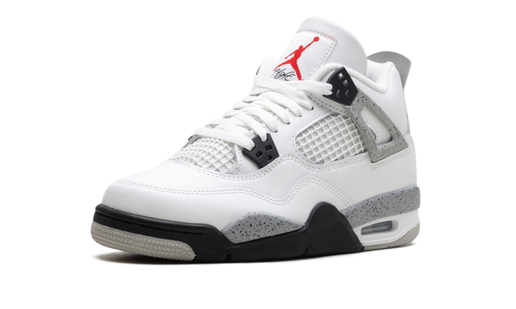 Stadium GoodsGrade SchoolShoesJordanAir Jordan 4 Retro GS "White Cement" IB4171 100