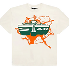 Stadium GoodsJesus Emblem T-Shirt "White/Orange" HSR048