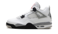 Stadium GoodsGrade SchoolShoesJordanAir Jordan 4 Retro GS "White Cement" IB4171 100