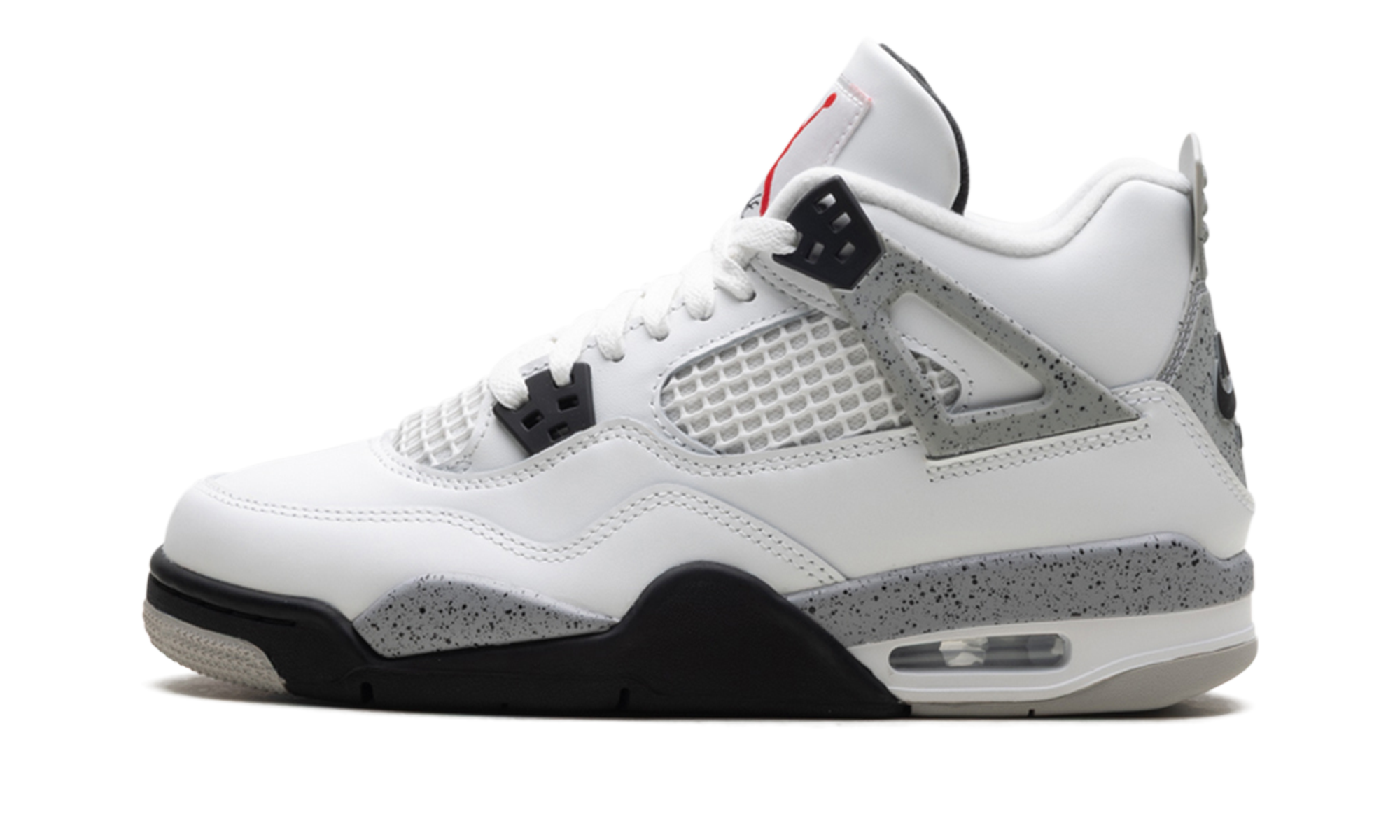 Stadium GoodsGrade SchoolShoesJordanAir Jordan 4 Retro GS "White Cement" IB4171 100