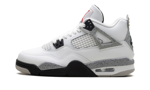 Stadium GoodsGrade SchoolShoesJordanAir Jordan 4 Retro GS "White Cement" IB4171 100