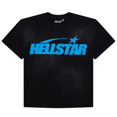 Stadium GoodsStudios Blue Classic Logo Short Sleeve T-Shirt "Black / Blue" HSR118