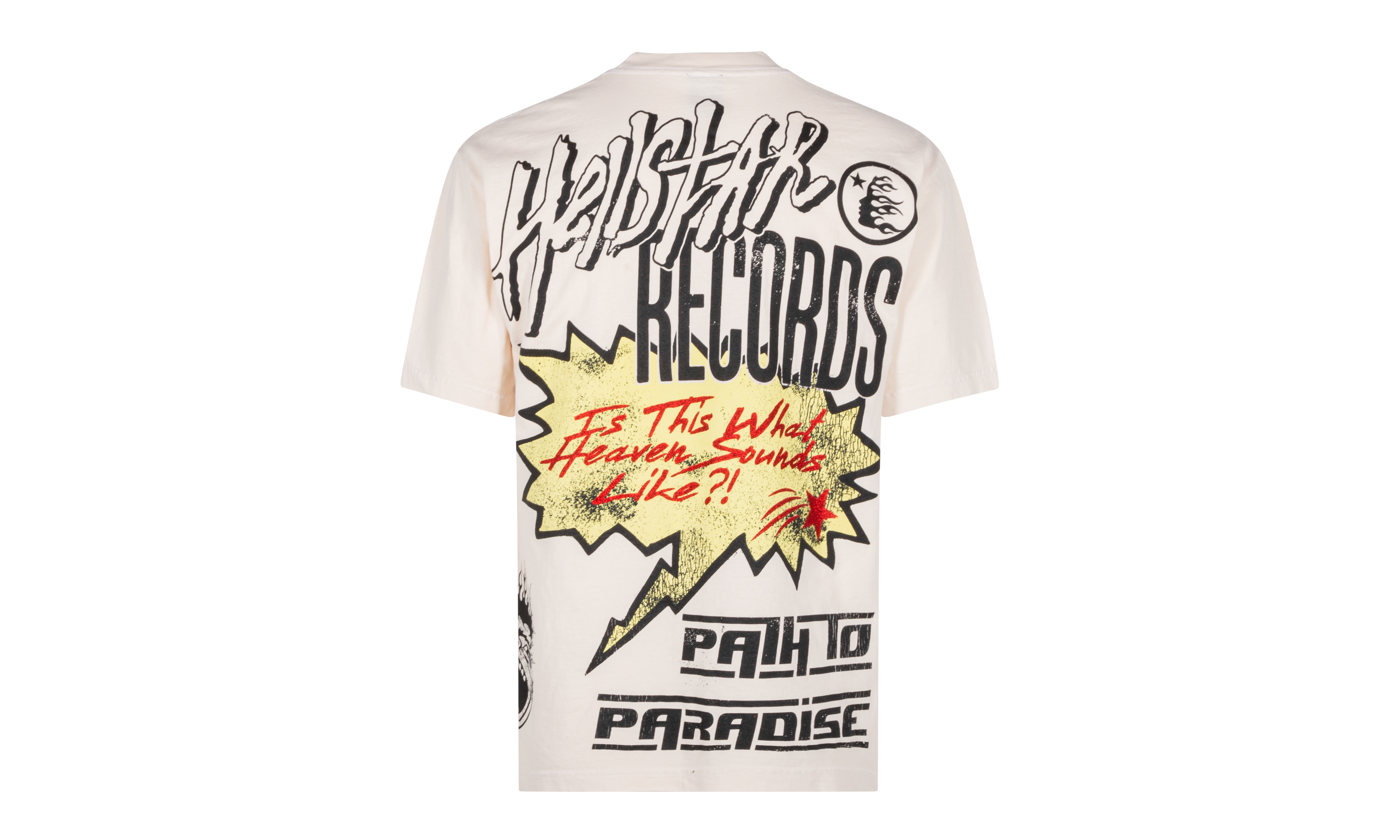 Stadium GoodsMensApparelHellstarRecords T-Shirt "Cream" HSR018