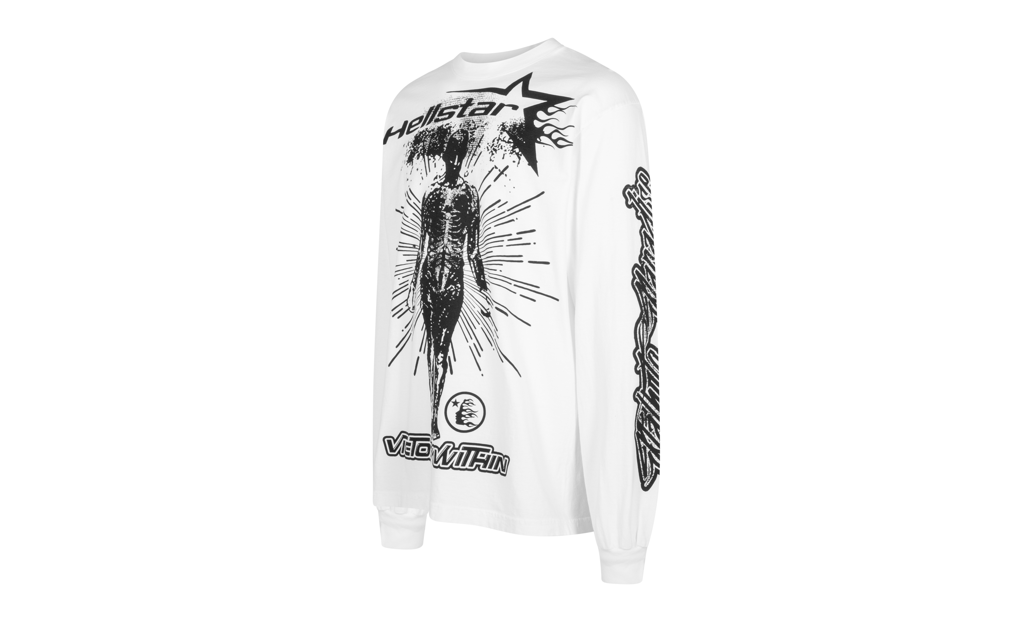 Stadium GoodsMensApparelHellstarInner Star Long sleeve "White" HSR029