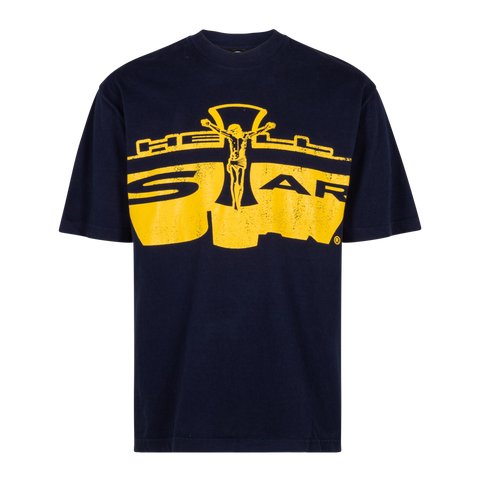 Stadium GoodsMensApparelHellstarJesus Emblem T-Shirt "Navy" HSR017
