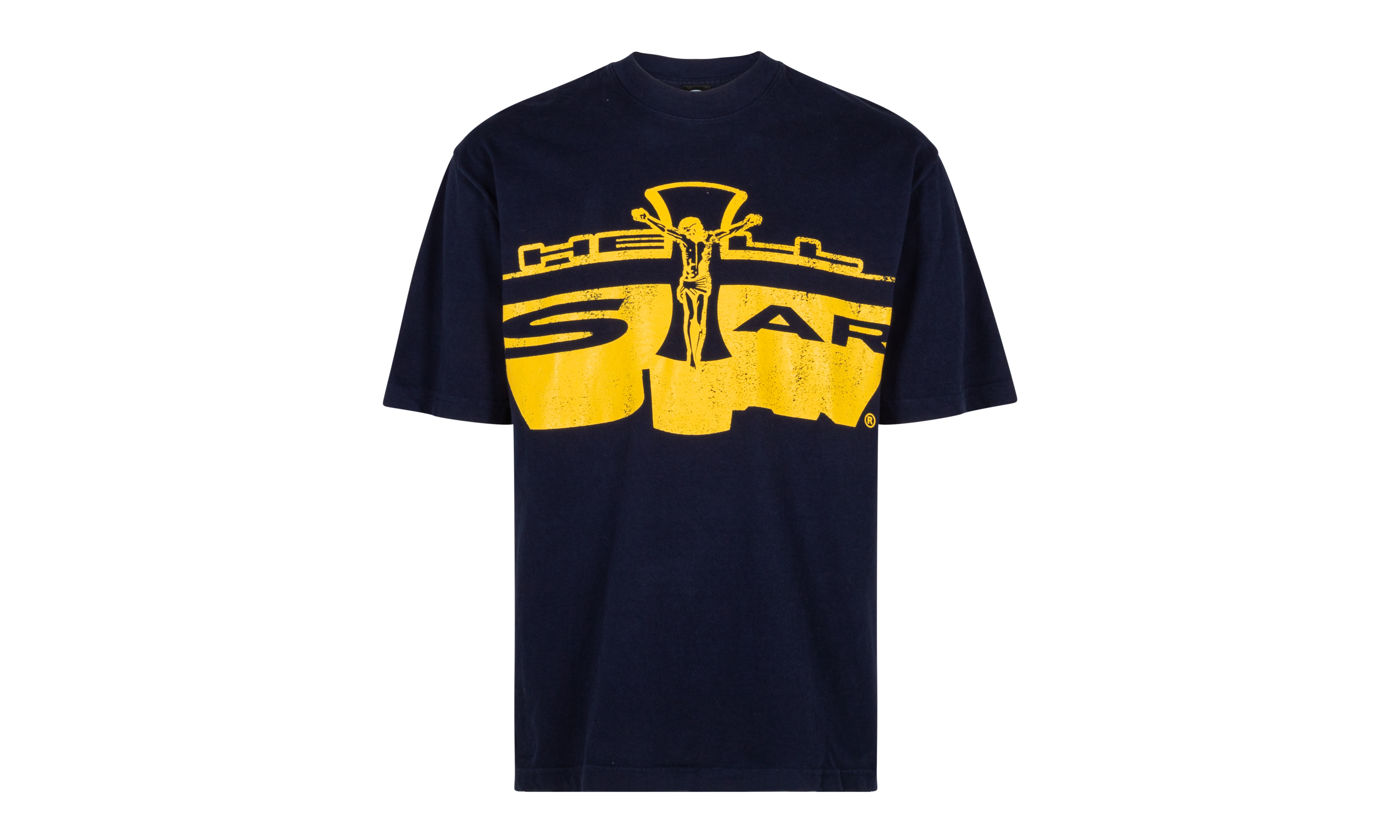 Stadium GoodsMensApparelHellstarJesus Emblem T-Shirt "Navy" HSR017