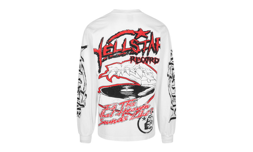 Stadium GoodsMensApparelHellstarRecords Long Sleeve "White" HSR023