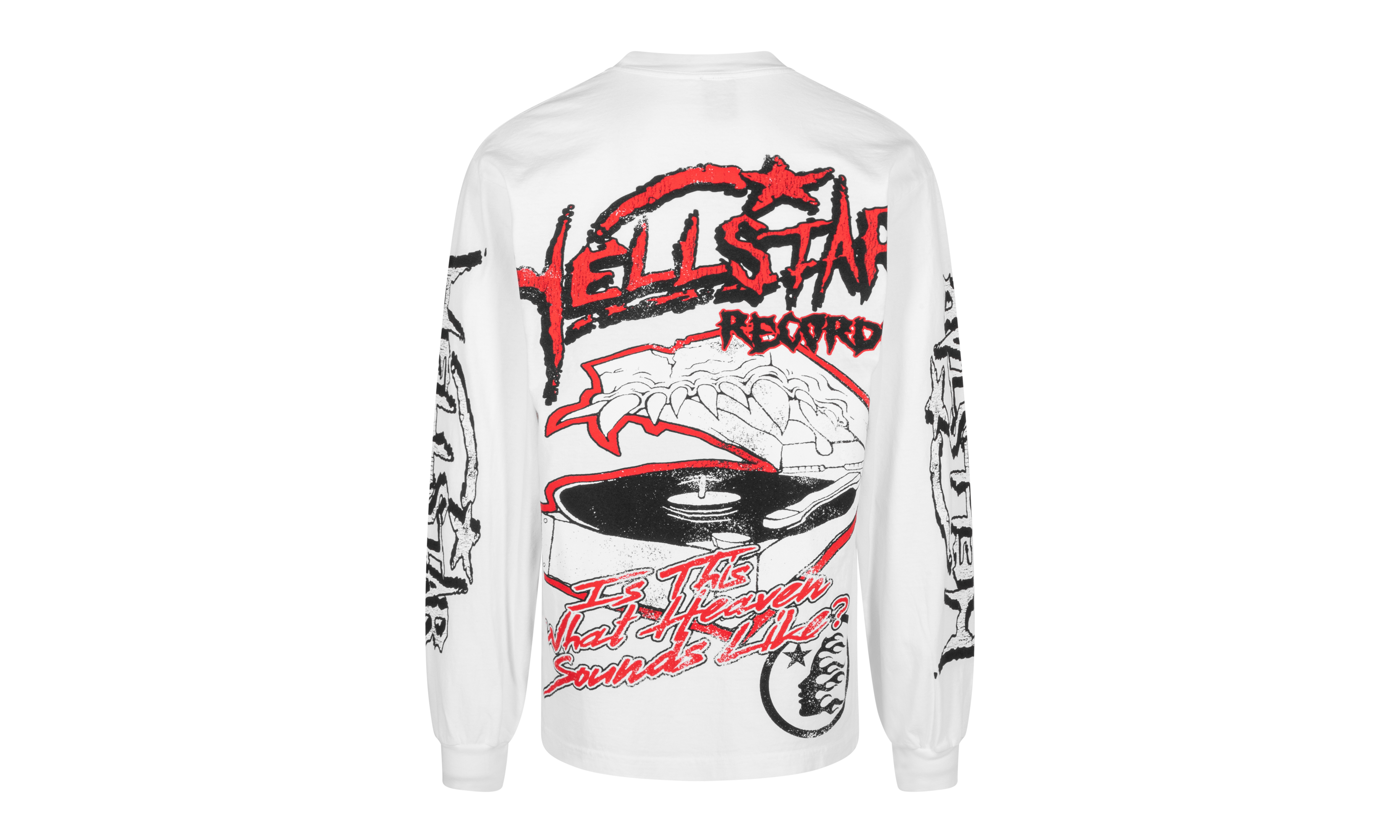 Stadium GoodsMensApparelHellstarRecords Long Sleeve "White" HSR023