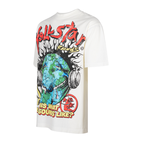 Stadium GoodsMensApparelHellstarHeaven on Earth T-Shirt "Cream" HSR024