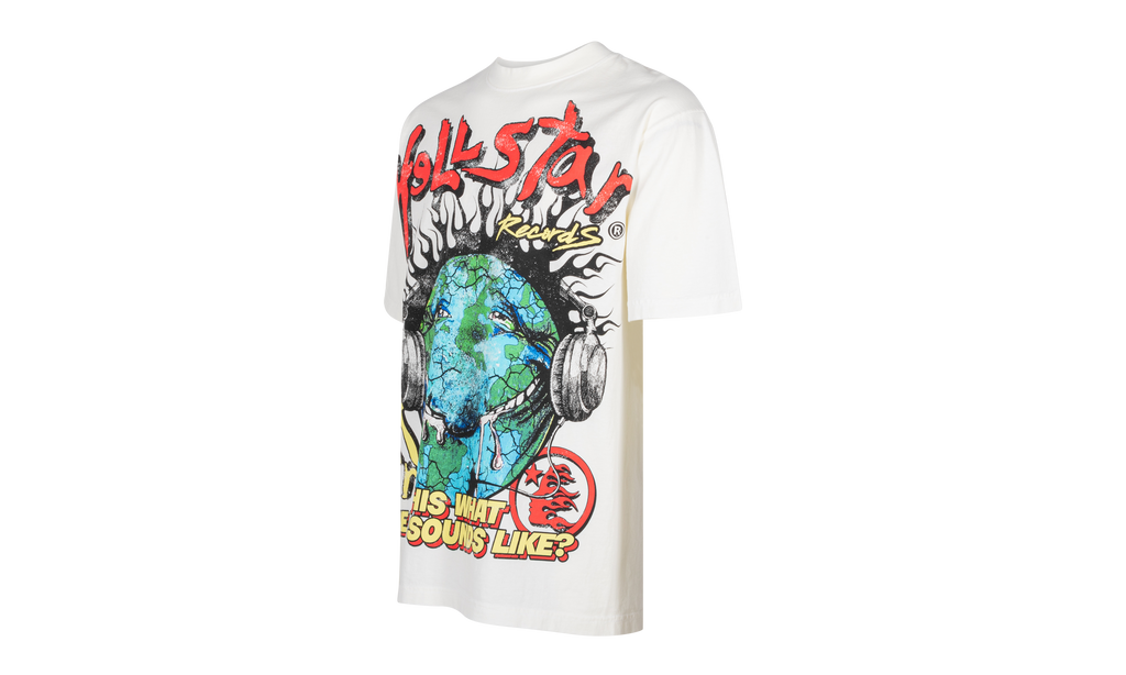 Stadium GoodsMensApparelHellstarHeaven on Earth T-Shirt "Cream" HSR024