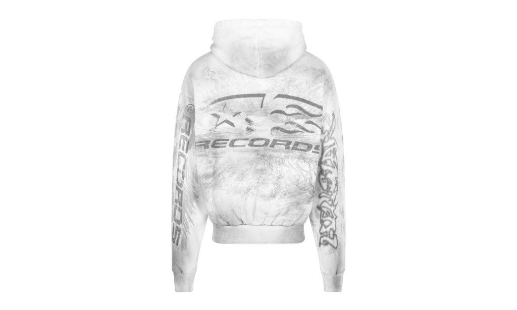 Stadium GoodsMensApparelHellstarHstar Records Hoodie "White" HSR016
