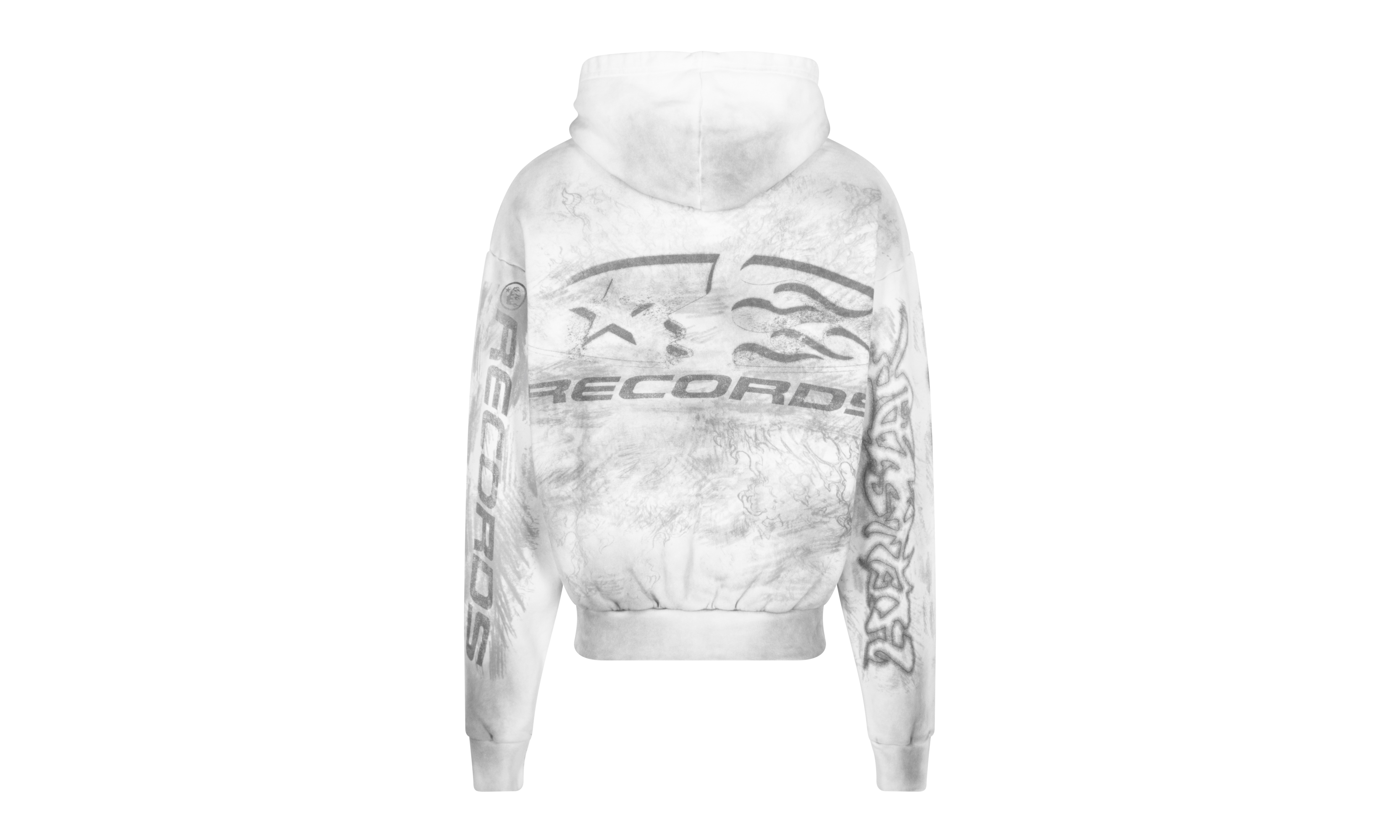 Stadium GoodsMensApparelHellstarHstar Records Hoodie "White" HSR016