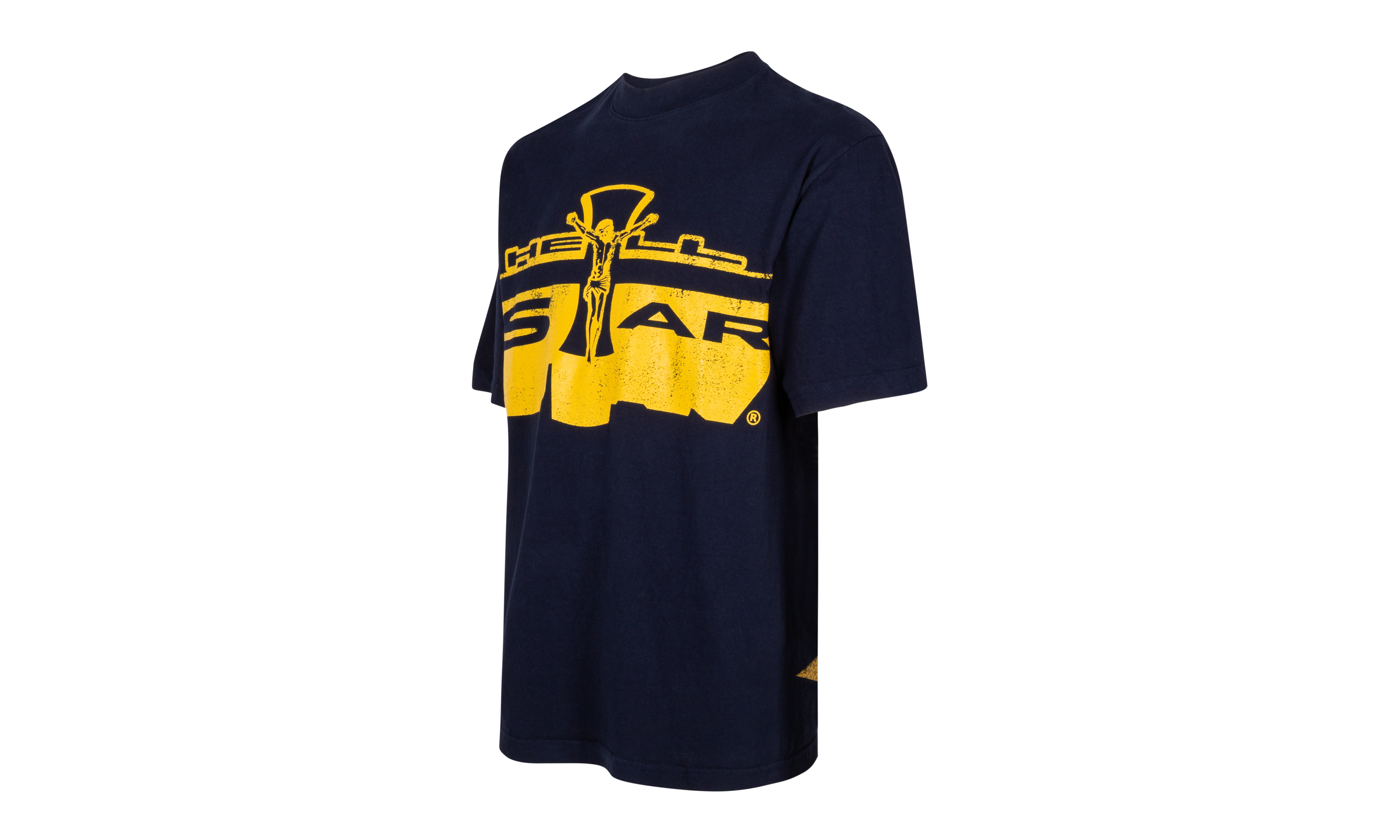 Stadium GoodsMensApparelHellstarJesus Emblem T-Shirt "Navy" HSR017