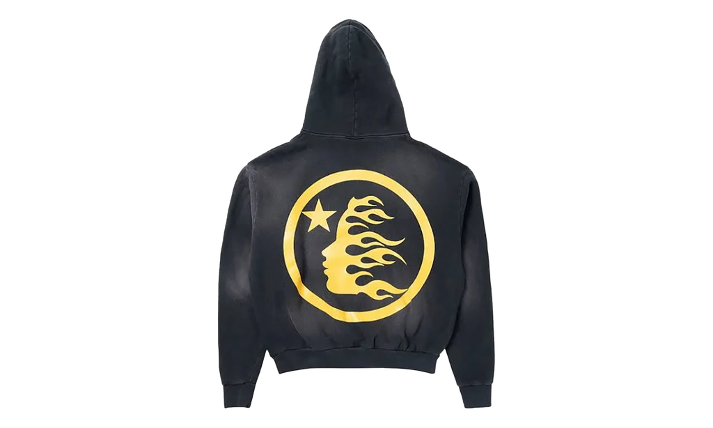 Stadium GoodsMensApparelHellstarHellstar No Guts No Glory Hoodie "BLACK" 9357 1FW230106NGNGH WASH