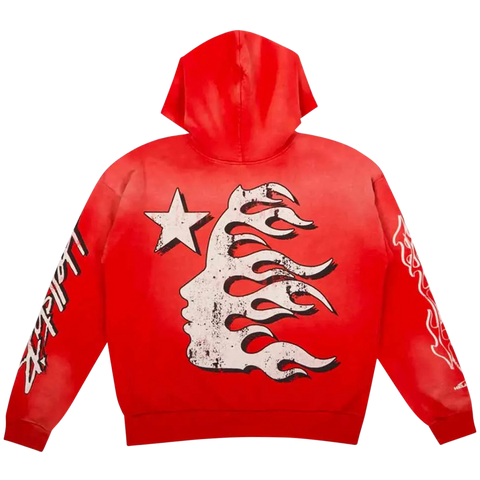 Stadium GoodsHELLSTAR RECORDS HOODIE "Red" HSR164