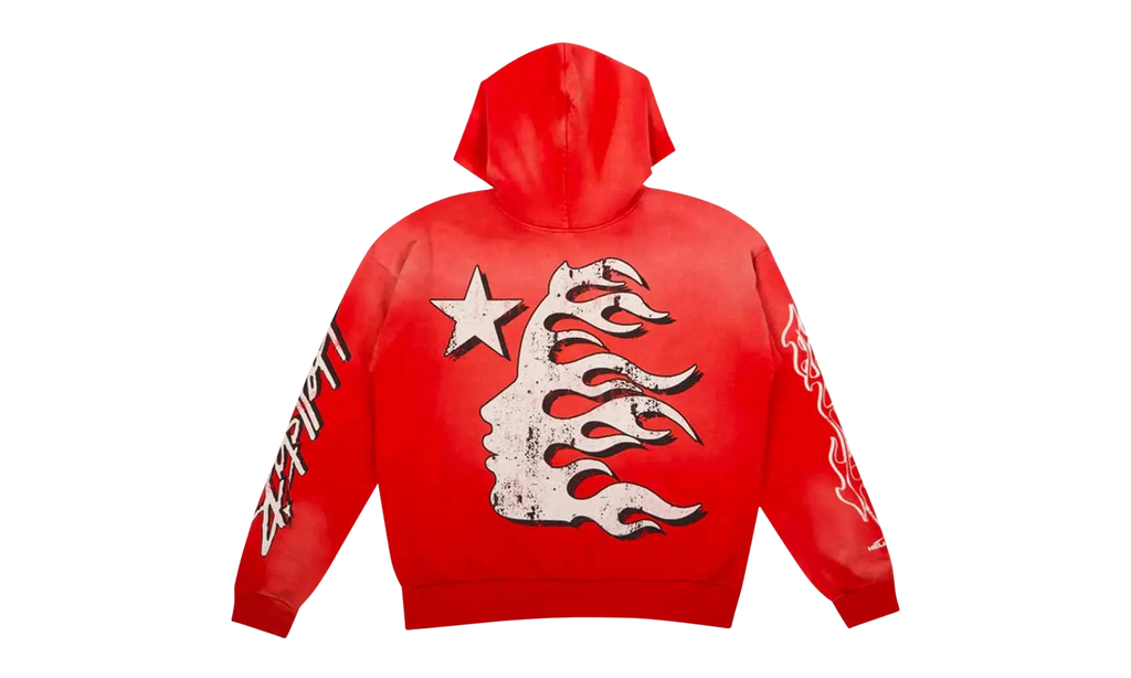 Stadium GoodsHELLSTAR RECORDS HOODIE "Red" HSR164