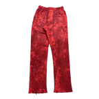 Stadium GoodsSports Lava Wash Tie-Dye Sweatpants "Red" HSR151