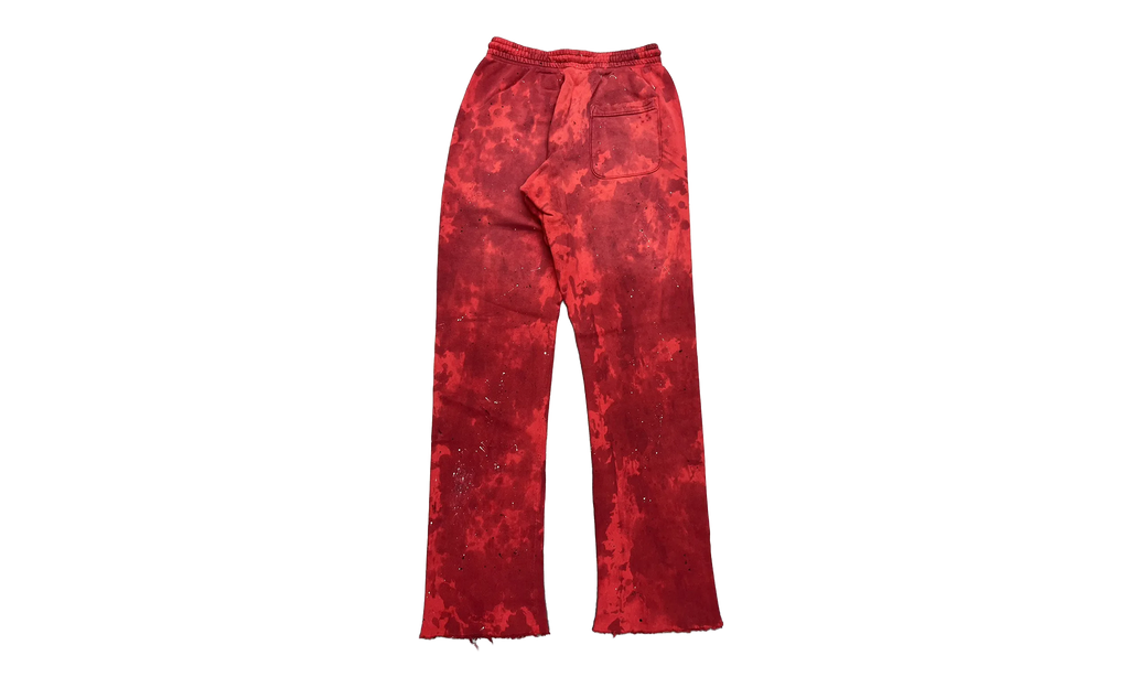 Stadium GoodsSports Lava Wash Tie-Dye Sweatpants "Red" HSR151