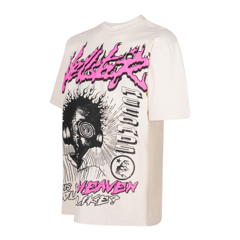 Stadium GoodsMensApparelHellstarSounds Like Heaven T-Shirt "Cream" HSR020