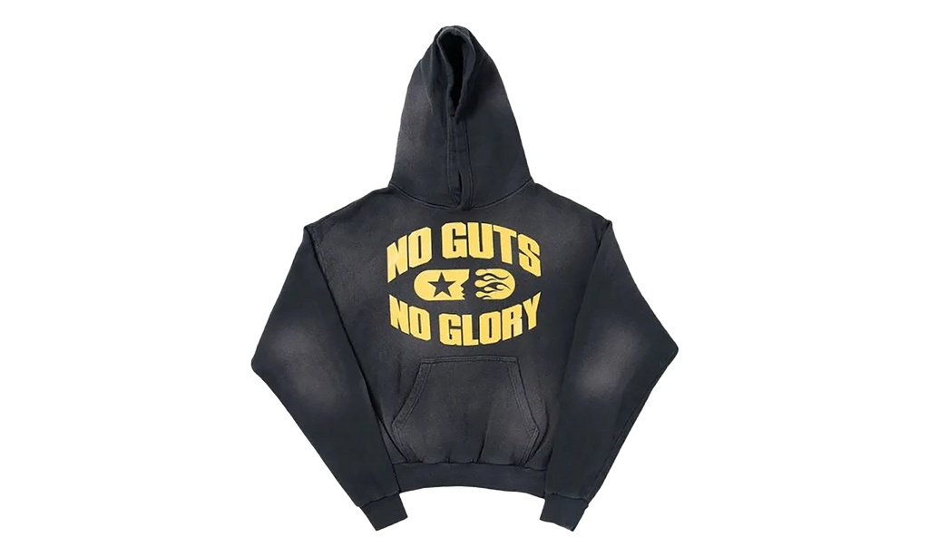Stadium GoodsMensApparelHellstarHellstar No Guts No Glory Hoodie "BLACK" 9357 1FW230106NGNGH WASH