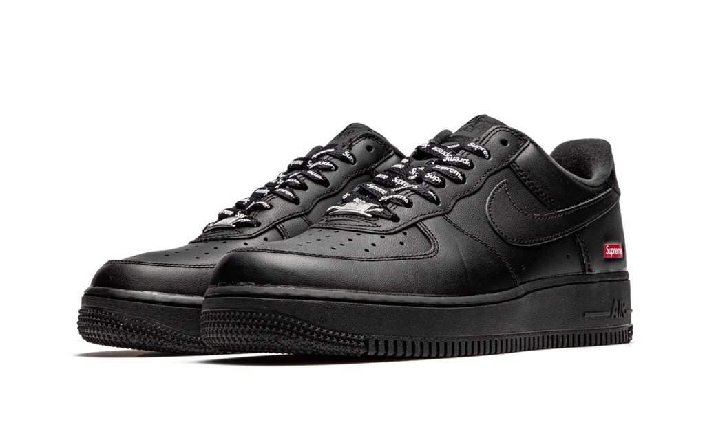 Stadium GoodsMensShoesNikeAir Force 1 Low "Supreme - Mini Box Logo Black" CU9225 001