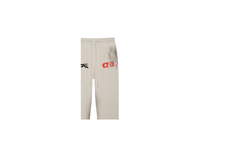 Stadium GoodsMensApparelHellstarIf You Dont Like Us Beat Us Sweatpants "White" HS SI 0669 WHIT
