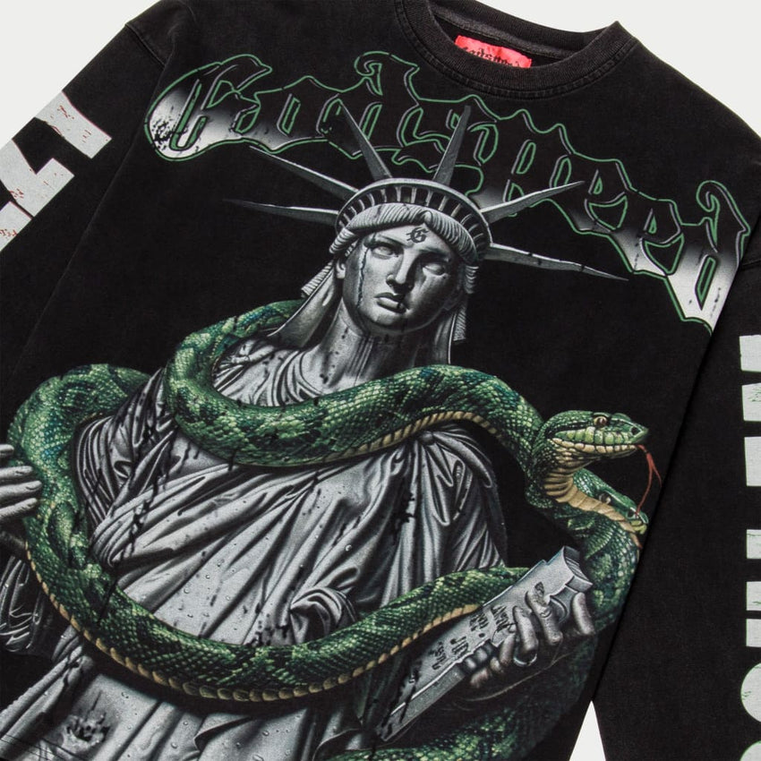 Top 5 Slizzy LS (Black Wash)