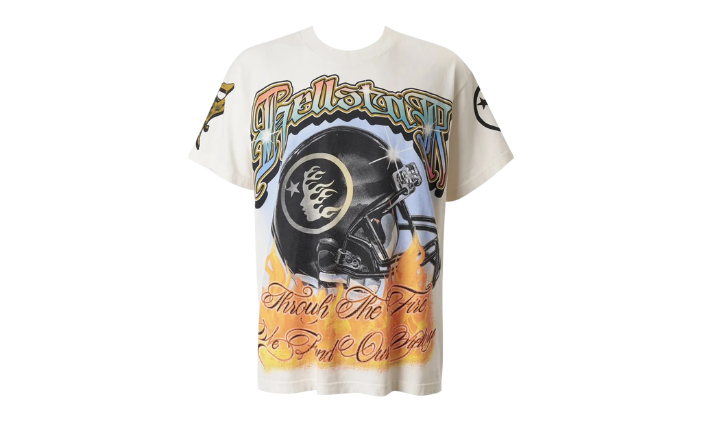 Stadium GoodsHELMET TEE "Cream" HSR172