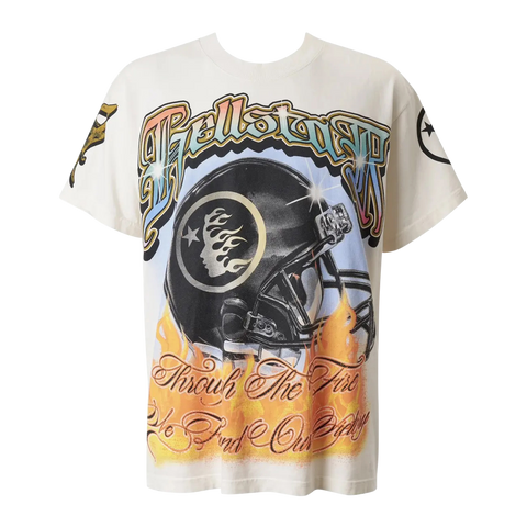 Stadium GoodsHELMET TEE "Cream" HSR172