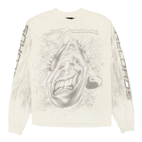 Stadium GoodsHStar Records L/S T-Shirt "White" HSR047
