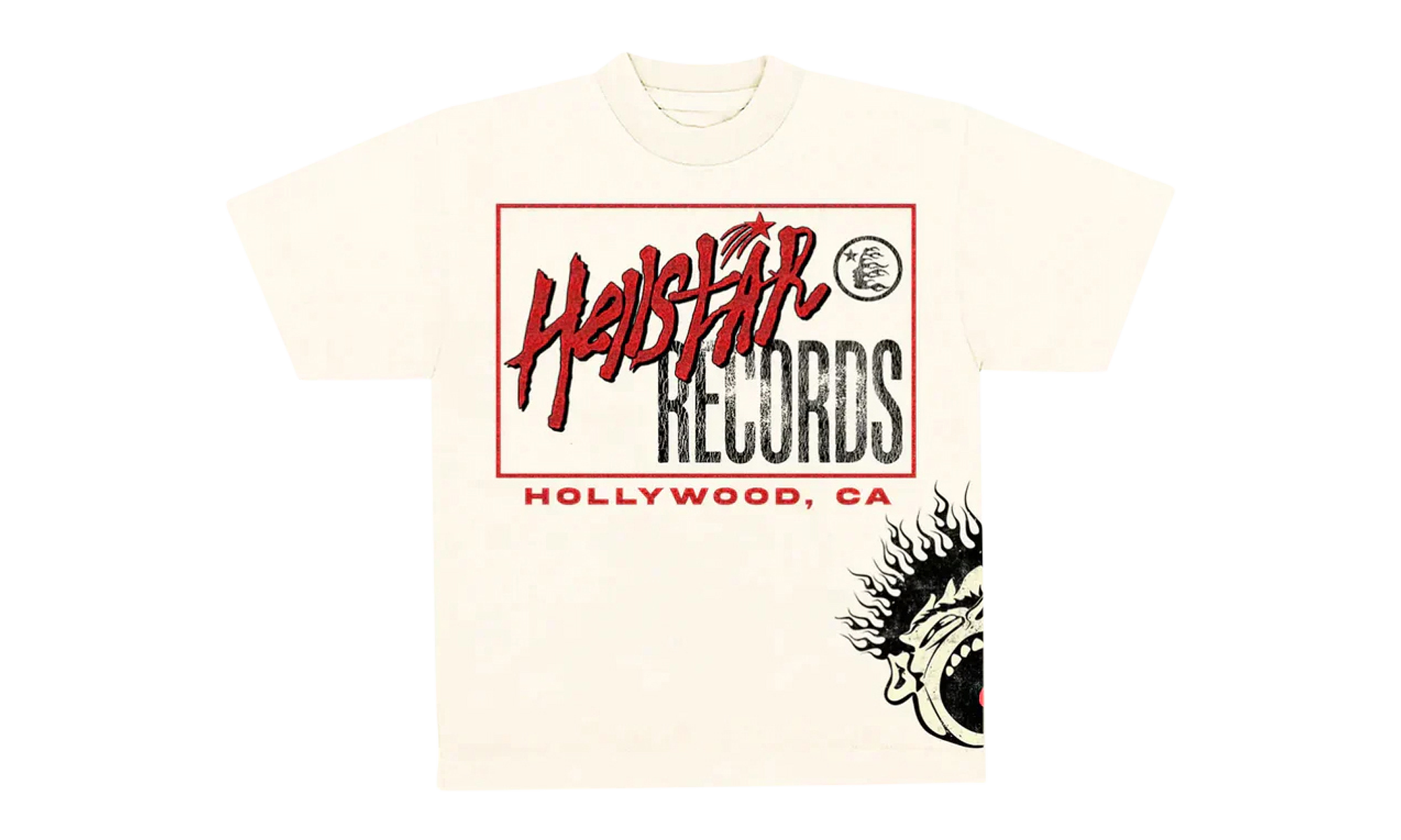 Stadium GoodsHELLSTAR RECORDS T-SHIRT "Grey" HSR175