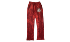 Stadium GoodsSports Lava Wash Tie-Dye Sweatpants "Red" HSR151