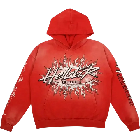 Stadium GoodsHELLSTAR RECORDS HOODIE "Red" HSR164