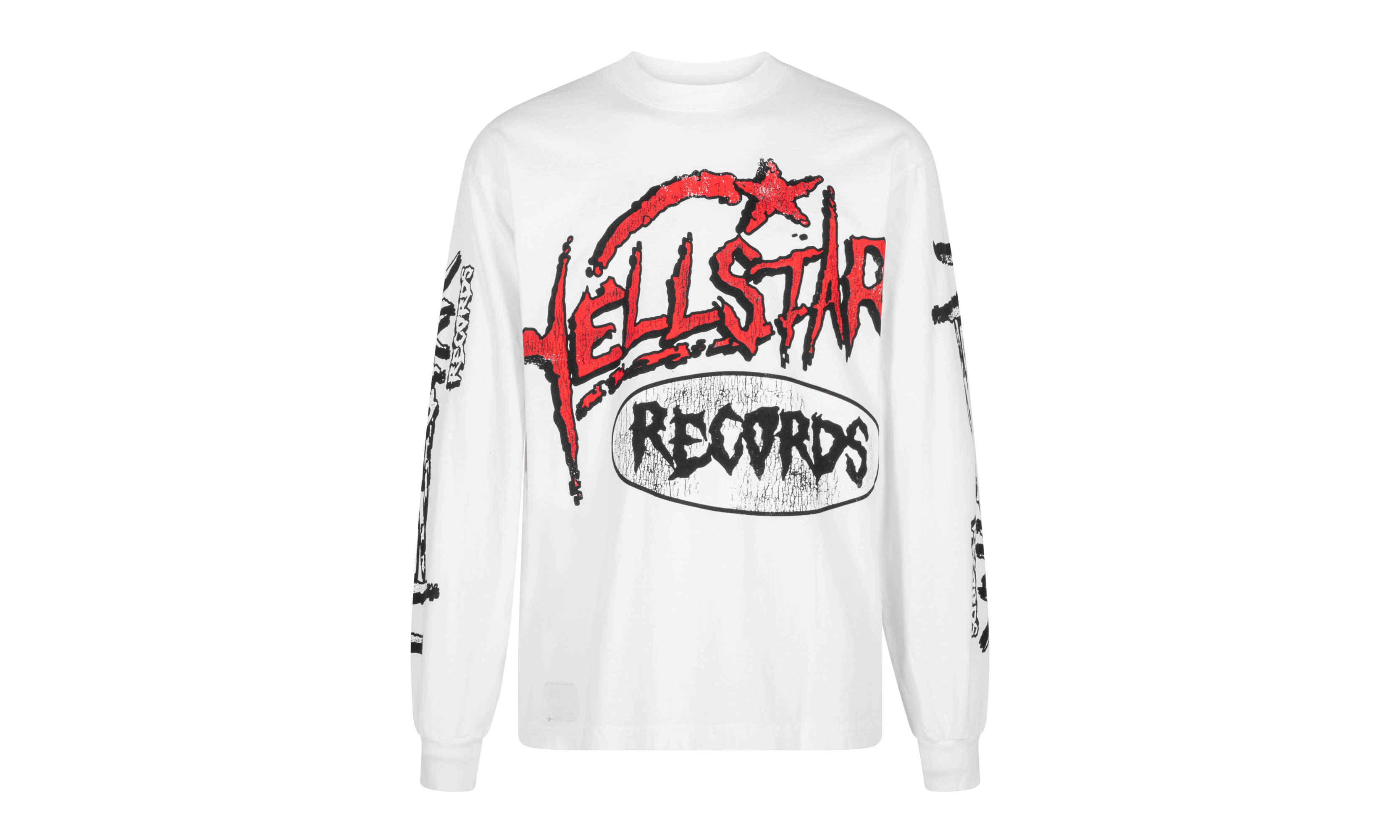 Stadium GoodsMensApparelHellstarRecords Long Sleeve "White" HSR023